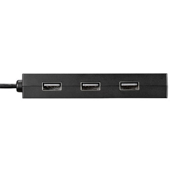 タブレット・スマホ用 USB2.0 4ポートハブ 変換コネクター付き BUFFALO(バッファロー)