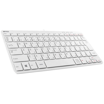 USB接続 有線コンパクトキーボード BUFFALO(バッファロー)