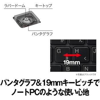 USB接続 有線コンパクトキーボード BUFFALO(バッファロー)