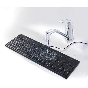 有線フルキーボード 防水防塵抗菌仕様 BUFFALO(バッファロー)