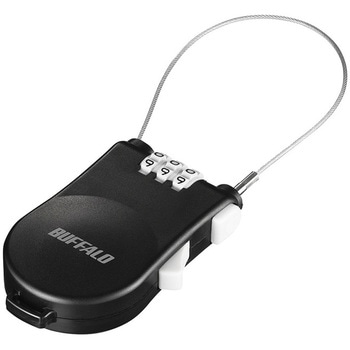 ワイヤー巻き取り式ダイヤルロック BUFFALO(バッファロー)