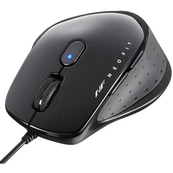 有線 BlueLED 5ボタン NEOFITマウス Mサイズ BUFFALO(バッファロー)