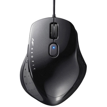 有線 BlueLED 5ボタン NEOFITマウス Mサイズ BUFFALO(バッファロー)
