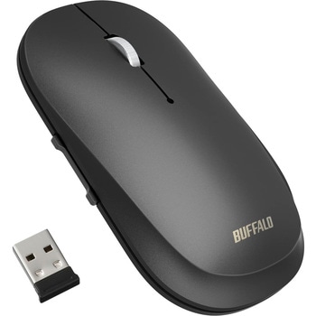 薄型 5ボタン 無線 BlueLEDマウス ノーマル BUFFALO(バッファロー)