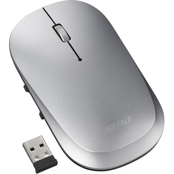 薄型 5ボタン 無線 BlueLEDマウス ノーマル BUFFALO(バッファロー)