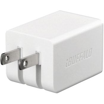 2.4A USB急速充電器 AutoPowerSelect機能搭載 1ポートタイプ 自動判別USBx1 BUFFALO(バッファロー)