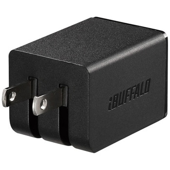 2.4A USB急速充電器 AUTO POWER SELECT機能搭載 1ポートタイプ Type-Cケーブル付 BUFFALO(バッファロー)