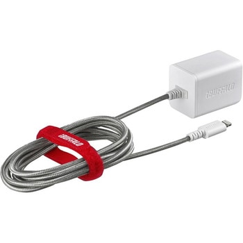 2.4A USB急速充電器 Lightningケーブル一体型タイプ BUFFALO(バッファロー)