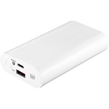 モバイルバッテリー 10050mAh USB Type-C入出力対応 2ポート BUFFALO(バッファロー)