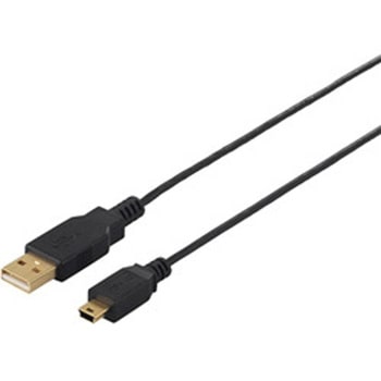 USB2.0ケーブル(A to miniB) スリムタイプ BUFFALO(バッファロー)
