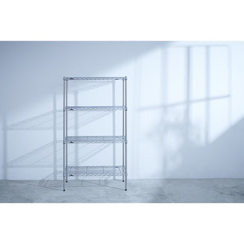 ベーシックシリーズ ワイヤーシェルフ・クローム ERECTA(エレクター)