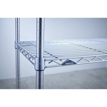 ベーシックシリーズ ワイヤーシェルフ・クローム ERECTA(エレクター)