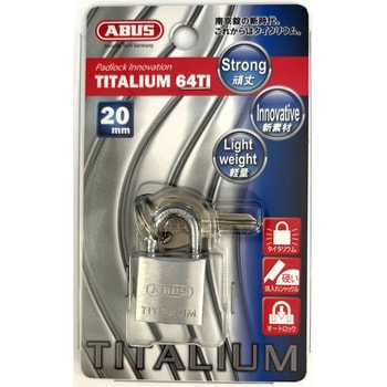 タイタリウム 南京錠 ABUS