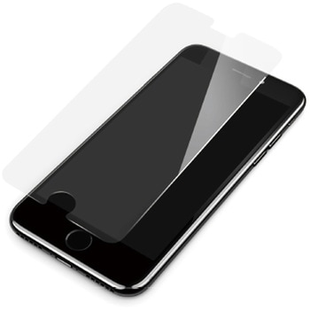iPhone SE (第3世代) / iPhone SE (第2世代) / iPhone 8 / iPhone 7 ガラスフィルム 光沢 MSソリューションズ