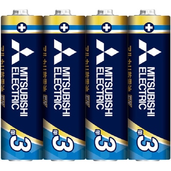アルカリ乾電池EXRシリーズ 単3形 三菱電機
