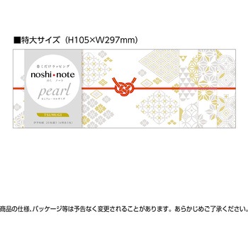 簡単ラッピング のしノート 特大 ササガワ
