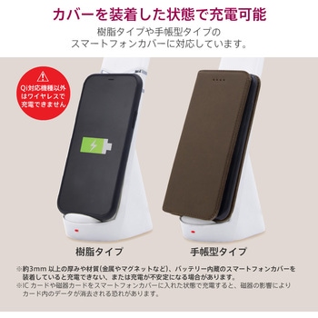 LEDスタンドライト スマホ充電Qi対応 ゼピール