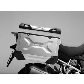トラックスアドベンチャー (TRAX ADVENTURE) アリュボックス L 45 L 右側 ブラック SW-MOTECH (エスダブリューモテック)