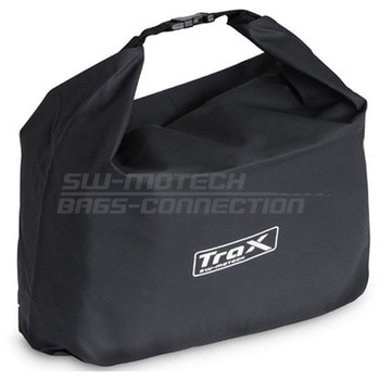 TRAX(トラックス) Drybag M -ブラック、ターポリン製防水- TRAX(トラックス)サイドケースM用 - SW-MOTECH (エスダブリューモテック)