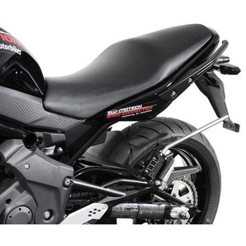 BLAZE サドルバッグセット -ブラック/グレー Kawasaki ER-6n / ER-6f (09-11).  BC.HTA.08.740.10401/ SW-MOTECH (エスダブリューモテック)