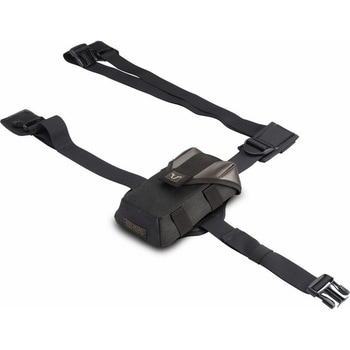 Legend Gear (レジェンドギア) レッグバッグセット + LA1. ホルスター LA7 + LA1. 0，8 l. -ブラック/ブラウン-  BC.T SW-MOTECH (エスダブリューモテック)