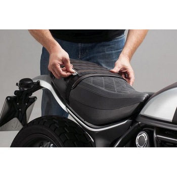 S型フック Legend Gear サイドバッグ用 アルミ シルバーアノダイズド (ペア) SW-MOTECH (エスダブリューモテック)