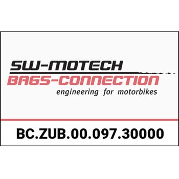 ストラップセット SysBag. -ブラック- 4 フィッティングストラップ SW-MOTECH (エスダブリューモテック)