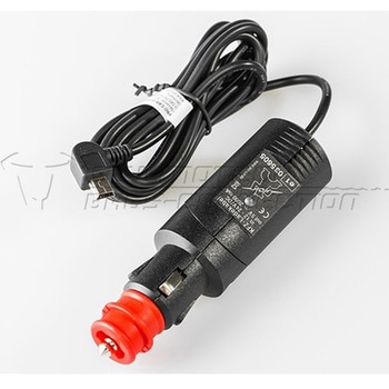 アダプター Dual Norm プラグ Mini-USB 12 V 180 cm コイル状ケーブル SW-MOTECH (エスダブリューモテック)