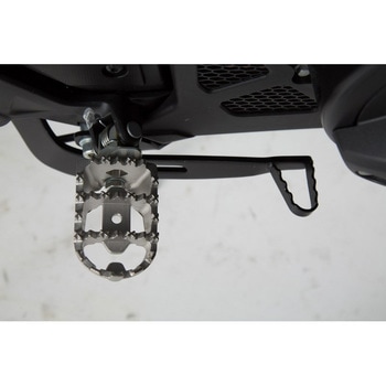 フットレストキット シルバー NC700S/X NC750S/X クロスランナー Crosstourer - SW-MOTECH (エスダブリューモテック)
