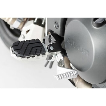 ION フットレストキット シルバー Aprilia BMW Suzuki モデル - SW-MOTECH (エスダブリューモテック)
