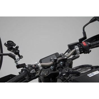 Universal GPS マウントキット + T-Lock スマートフォーン big SW-MOTECH (エスダブリューモテック)