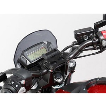 QUICK-LOCK(クイックロック) GPS-マウント ショックアブソーベント ブラック SW-MOTECH (エスダブリューモテック)