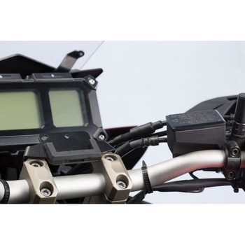 QUICK-LOCK(クイックロック) GPS マウント ブラック ショックアブソーベント. Yamaha MT-09 Tracer (14-) - SW-MOTECH (エスダブリューモテック)