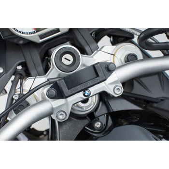 QUICK-LOCK(クイックロック) GPS マウント ブラック BMW S 1000 R (14-) / S 1000 XR (15-) SW-MOTECH (エスダブリューモテック)