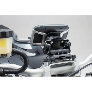 QUICK-LOCK(クイックロック) GPS マウント ブラック BMW S 1000 R (14-) / S 1000 XR (15-) SW-MOTECH (エスダブリューモテック)
