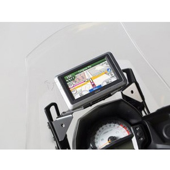 クイックロック GPSマウント ブラック Kawasaki Versys 650 (15-) SW-MOTECH (エスダブリューモテック)