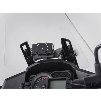 クイックロック GPSマウント ブラック Kawasaki Versys 1000 (15-) SW-MOTECH (エスダブリューモテック)
