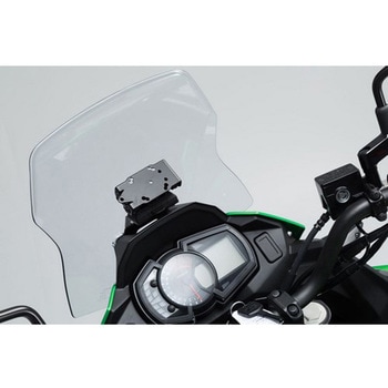GPS マウント コックピット ブラック Kawasaki Versys-X300 ABS (16-) SW-MOTECH (エスダブリューモテック)