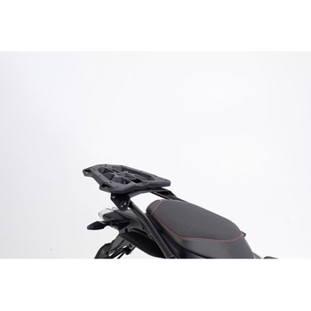 ラゲッジラックエクステンション STREET-RACK(ストリートラック) 45x30 cm. アルミ -ブラック- SW-MOTECH (エスダブリューモテック)