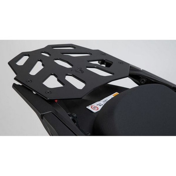 STREET-RACK(ストリートラック) ブラック Kawasaki Versys 1000 (12-). - SW-MOTECH (エスダブリューモテック)