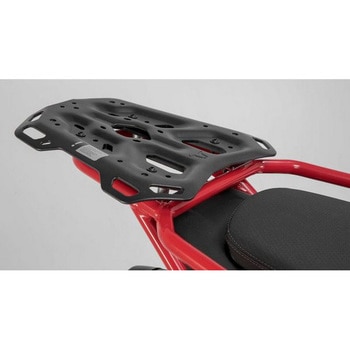 TRAX ADV トップケースシステム シルバー Moto Guzzi V85 TT (19-) SW-MOTECH (エスダブリューモテック)
