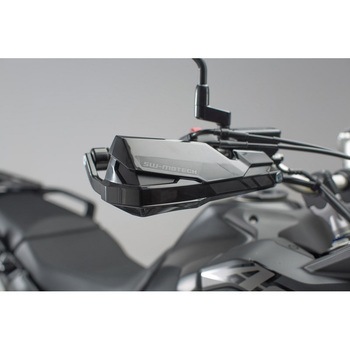 KOBRA ハンドガードキット ブラック Honda CRF1000L アフリカツイン (16-) w/o DCT， SW-MOTECH (エスダブリューモテック)