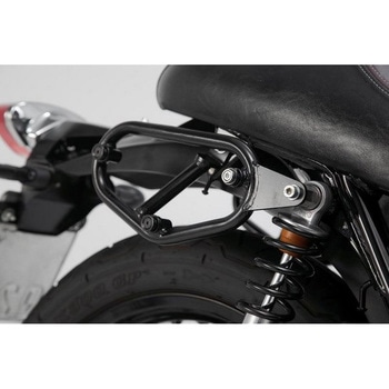 SLC サイドキャリア 右側 Kawasaki W800 Street / Cafe (18-). - SW-MOTECH (エスダブリューモテック)