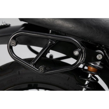SLC サイドキャリア 右側 Kawasaki W800 Street / Cafe (18-). - SW-MOTECH (エスダブリューモテック)