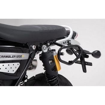 SLC サイドキャリア 左側 Triumph Scrambler 1200 (18-). SW-MOTECH (エスダブリューモテック)