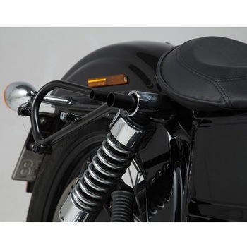 レジェンドギア SLC サイドキャリア 右側 ハーレー Dyna(ダイナ) models (09-) LC1/LC2 - SW-MOTECH (エスダブリューモテック)