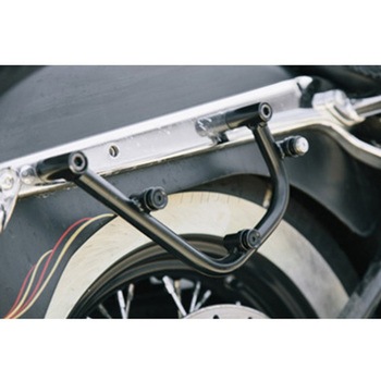 レジェンドギア SLC サイドキャリア 左側 Harley Davidson Softail models LC1/LC2 SW-MOTECH (エスダブリューモテック)