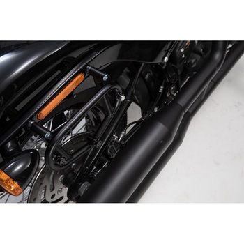 SLC サイドキャリア 左側 Harley Davidson Softail Street Bob (18-).  HTA.18.899.100 SW-MOTECH (エスダブリューモテック)