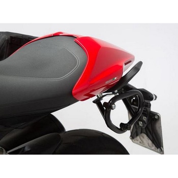 SLC サイドキャリア 左側 Monster 821 (14-17) / 1200 (14-16). SW-MOTECH (エスダブリューモテック)