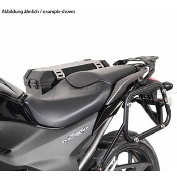 QUICK-LOCK(クイックロック) EVO サイドケースホルダー ブラック NC 700 X (12'-) SW-MOTECH (エスダブリューモテック)